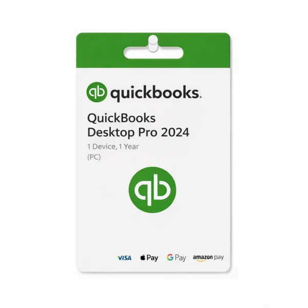 QuickBooks Desktop Pro 2024 1 Device, 1 Year