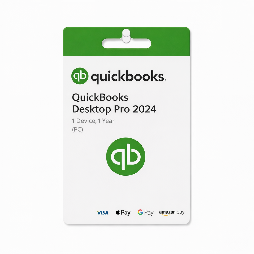 QuickBooks Desktop Pro 2024 1 Device, 1 Year